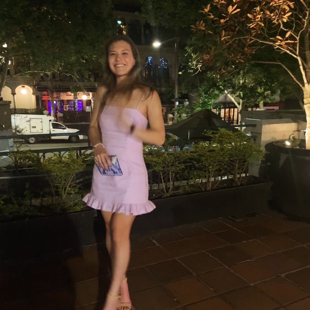 BY JOHNNY april frills mini dress